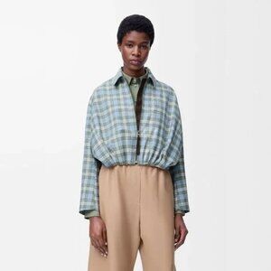 NWOT ！Loewe Draped jacket in wool blend